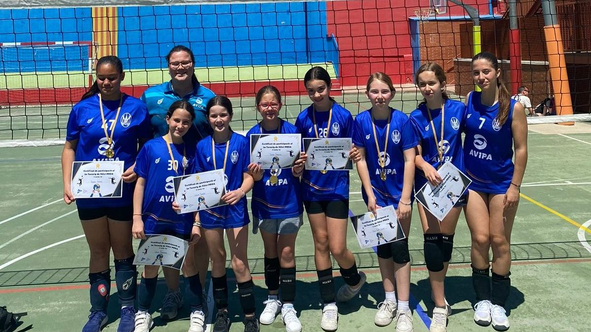 Éxito equipos de Voleibol de AVIPA