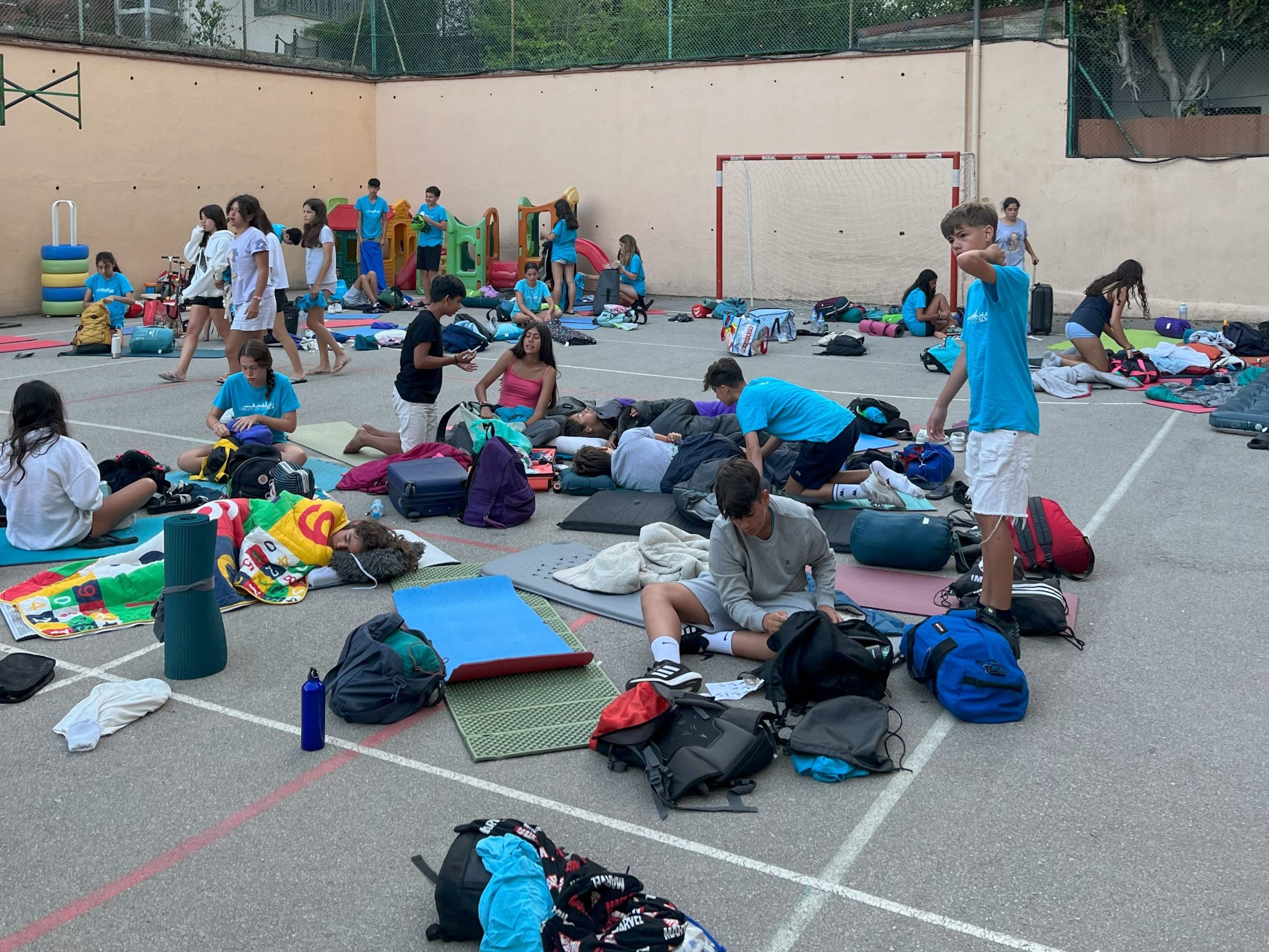 los viernes en el Casal de Verano por la mañana al despertar